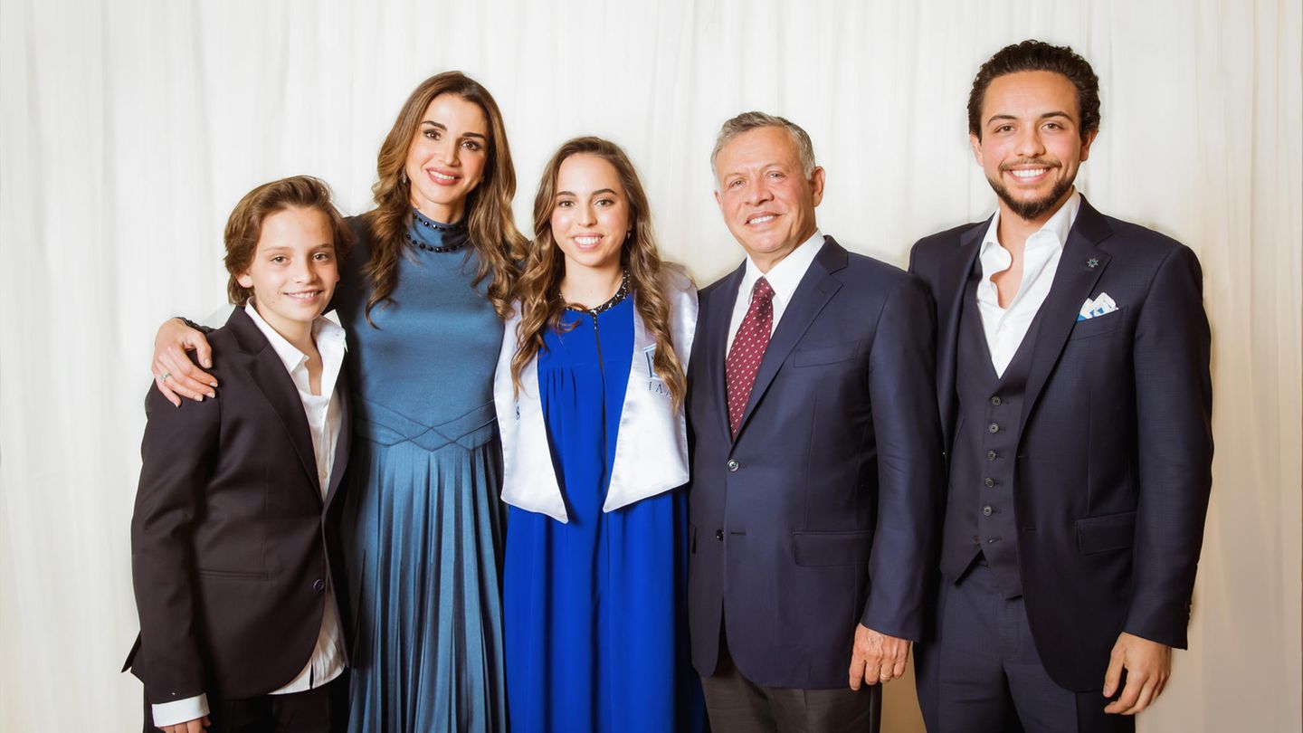 Die jordanische Königsfamilie