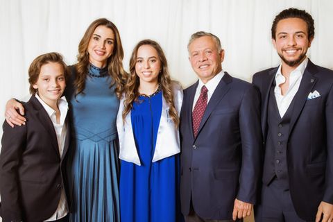 Die jordanische Königsfamilie