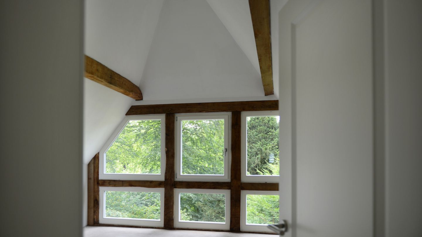 Und im Obergeschoss desselben Hauses.