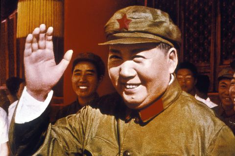 Betrachtete die Taiwaner ursprünglich als eigenständiges Volk: Mao Tsetung, hier im Jahr 1967 als Chinas Staatschef.