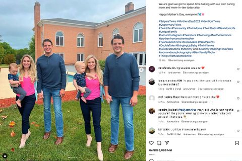 Ein Foto der ungewöhnlichen Familie auf Instagram