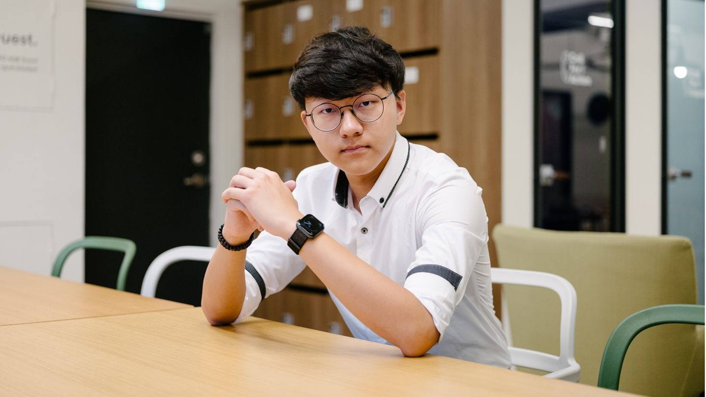 Der 25-Jährige Yen-Ting Lin ist Mitgründer der Taiwan-Youth-Association for Democracy