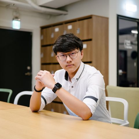 Der 25-Jährige Yen-Ting Lin ist Mitgründer der Taiwan-Youth-Association for Democracy