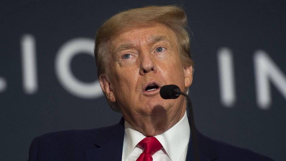 Donald Trump bei einer Veranstaltung in Washington
