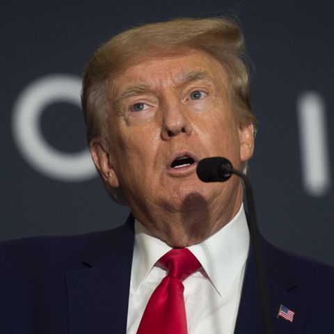 Donald Trump bei einer Veranstaltung in Washington