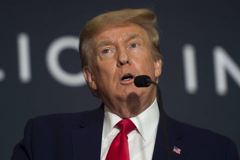 Donald Trump bei einer Veranstaltung in Washington