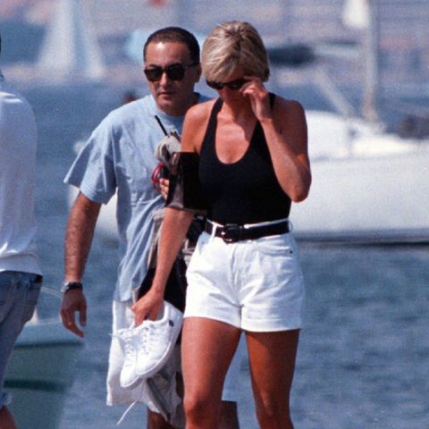 Diana und ihr damaliger Freund Dodi al-Fayed am 22. August in St Tropez