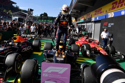 Max Verstappen nach dem Rennen