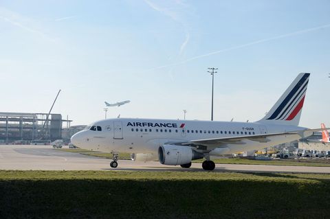 Ein Airbus A318 der Air France