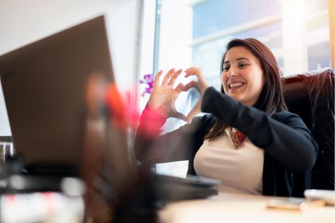 Auch während der Arbeitszeit muss Spaß manchmal sein