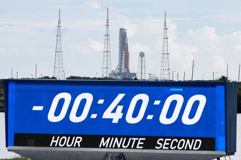 T minus 40 - Artemis-Start gestoppt