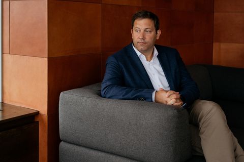 Lars Klingbeil nach dem Interview mit dem stern in Hamburg