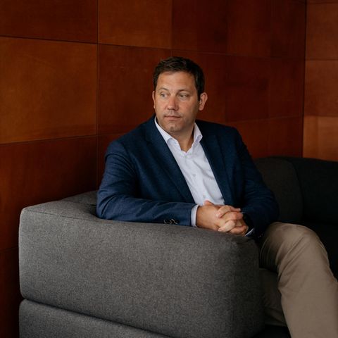 Lars Klingbeil nach dem Interview mit dem stern in Hamburg