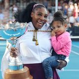Serena Williams und ihre Tochter Alexis Olympia