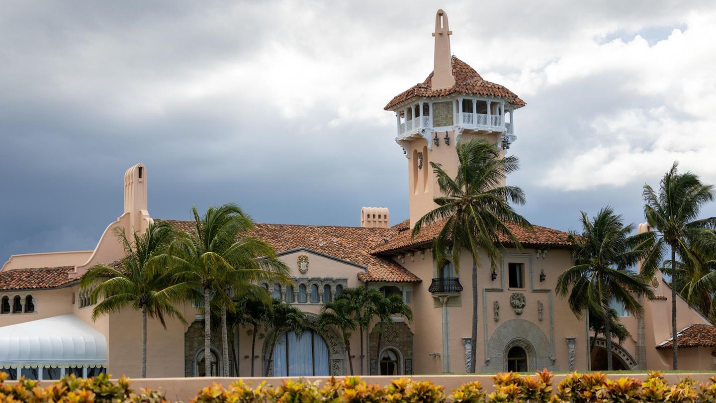 Die Residenz von Donald Trump: Mar-a-Lago in Palm Beach, Florida Die Residenz von Donald Trump: Mar-a-Lago in Palm Beach, Florida