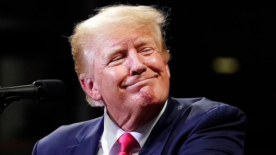 Donald Trump, ehemaliger Präsident der USA, hier auf einer Kundgebung in Arizona.