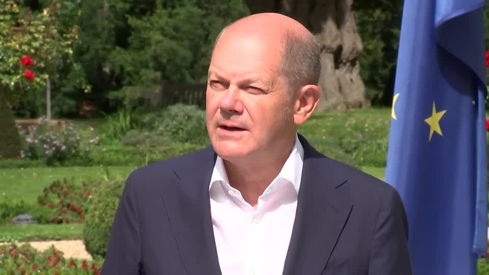 Video: Scholz: Vorbereitet auf stürmische Zeiten