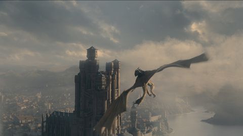 In der ersten Folge beließ "House of the Dragon" das Intro noch kurz - und überließ den Drachen die Show