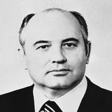 Michail Gorbatschow, Mitglied der Kommunistischen Partei der Sowjetunion,  posiert am 21. Oktober 1980 für ein Foto