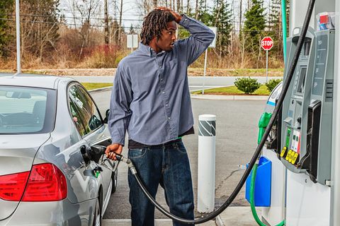 Tanken ist derzeit kein Vergnügen