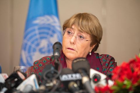 UN-Hochkommissarin für Menschenrechte, Michelle Bachelet