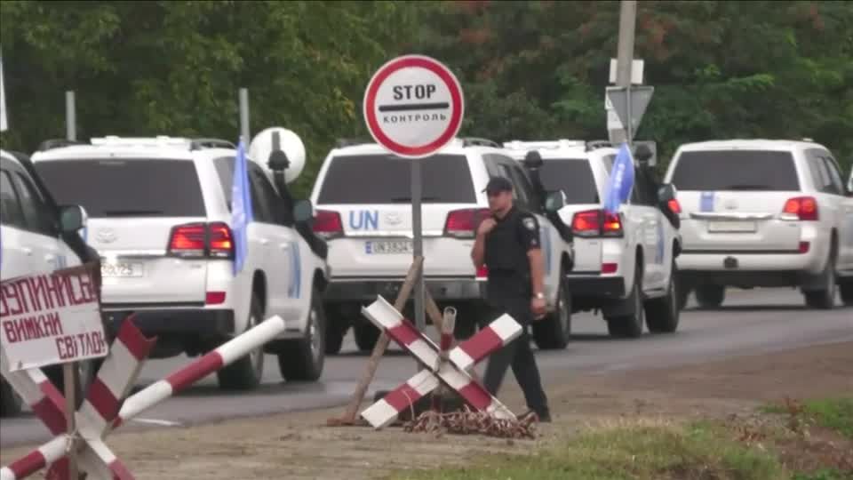 Video: IAEA-Team auf dem Weg ins AKW Saporischschja Video: IAEA-Team auf dem Weg ins AKW Saporischschja