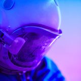 Helm mit Kondenswasser