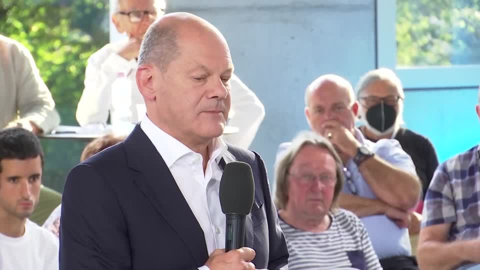 Video: Scholz: Wir lassen niemanden alleine Video: Scholz: Wir lassen niemanden alleine