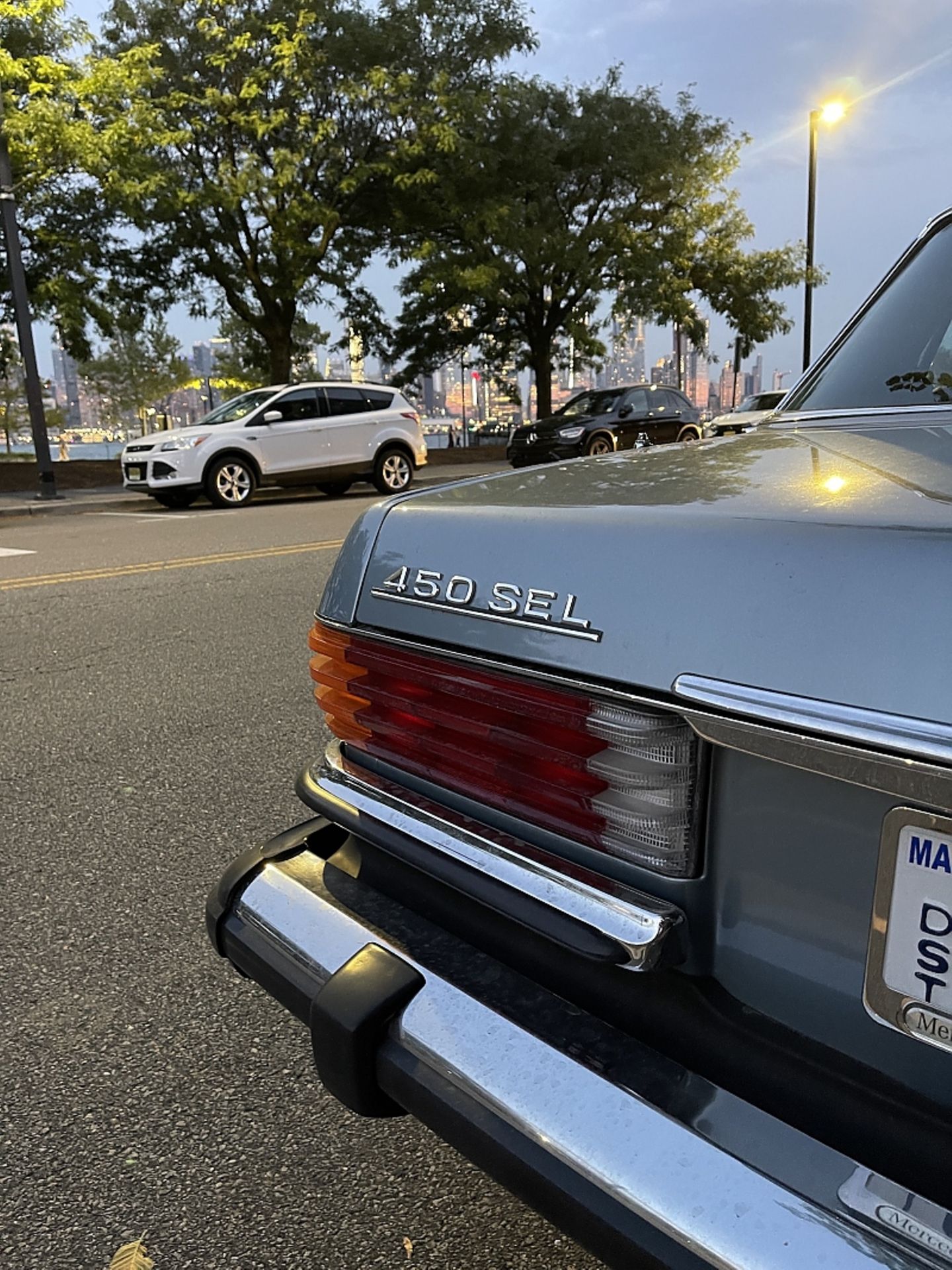 Mercedes 450 SEL - Roadtrip Lincoln Highway