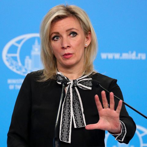 Marija Sacharowa, Sprecherin von Russlands Außenministerium
