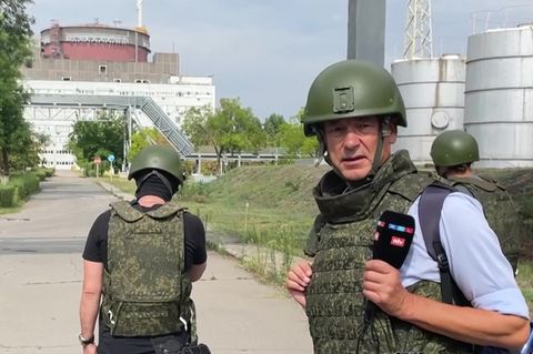 Reporter Munz erhält Zutritt zu AKW Saporischschja in der Ukraine