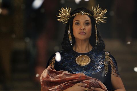 Die Schauspielerin Cynthia Addai-Robinson verkörpert in der neuen Amazon-Serie "Die Ringe der Macht" Königin Míriel