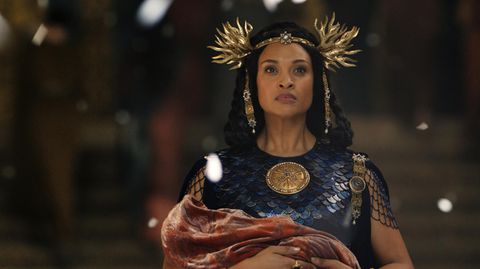 Die Schauspielerin Cynthia Addai-Robinson verkörpert in der neuen Amazon-Serie "Die Ringe der Macht" Königin Míriel