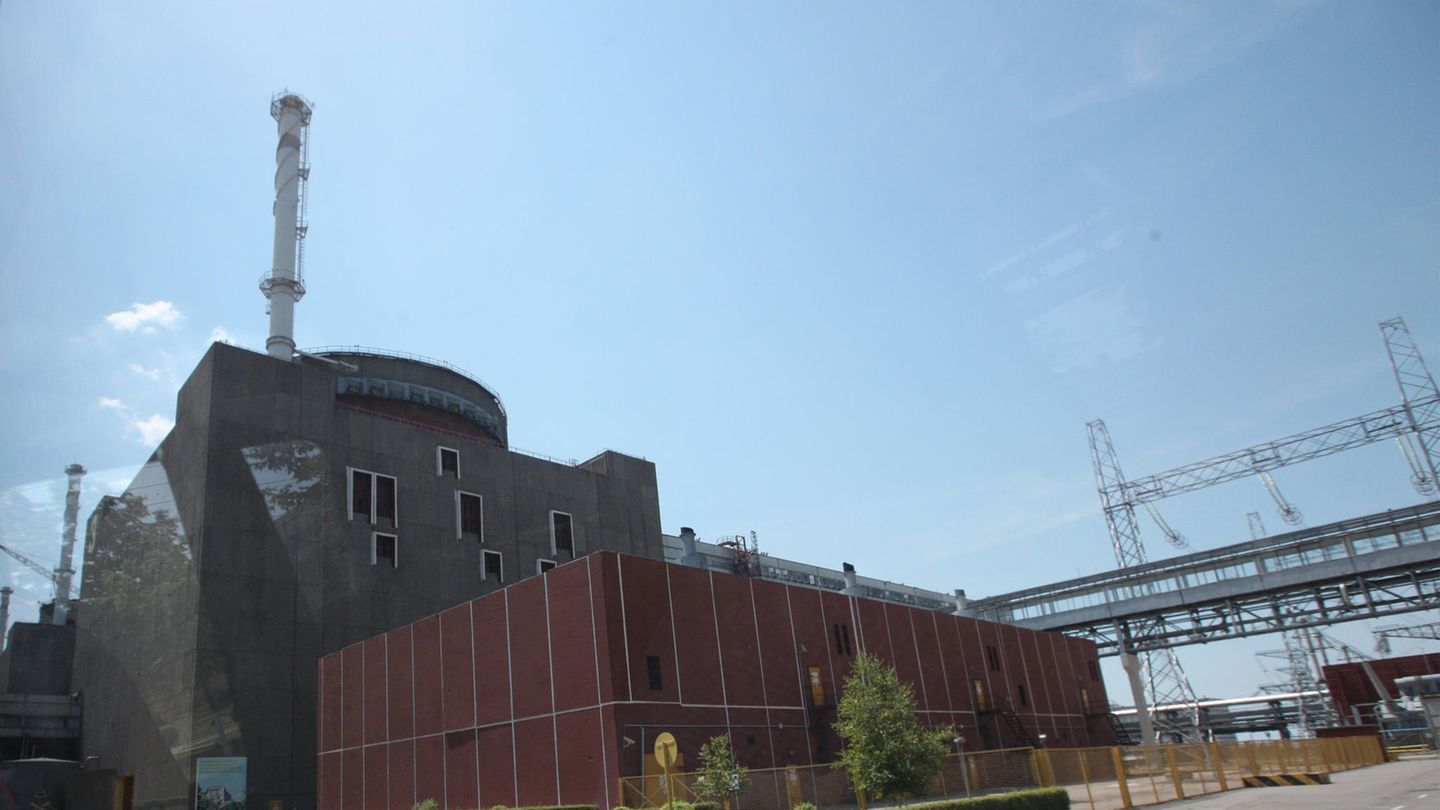 Ein Stromerzeugungsblock im Kernkraftwerk Saporischschja