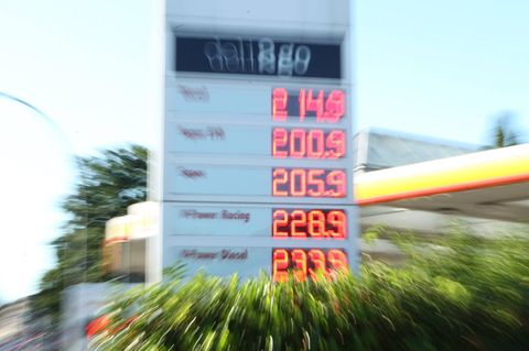 Die Preise an den Tankstellen steigen wieder