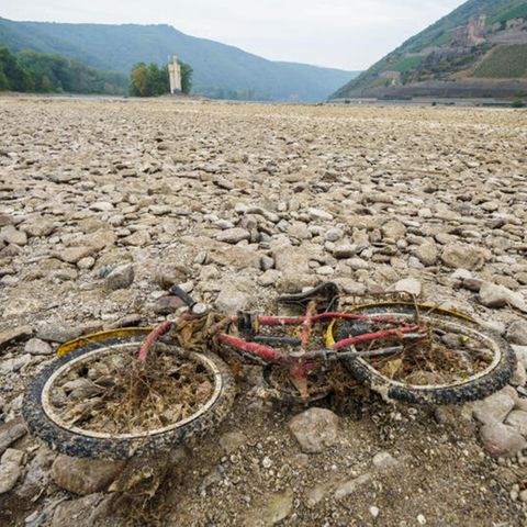 Bingen in Rheinland-Pfalz – hier floss sonst der Rhein