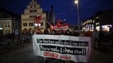 Deomplakat der Linken