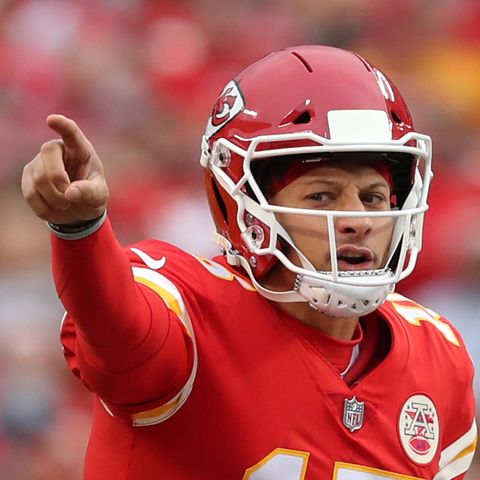 NFL-Superstar Patrick Mahomes, Quarterback der Kansas City Chiefs