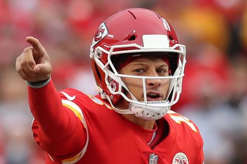 NFL-Superstar Patrick Mahomes, Quarterback der Kansas City Chiefs