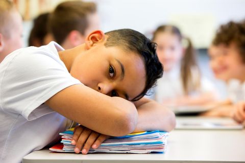 Viele Kinder leiden in der Schule unter Müdigkeit