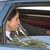 Meghan im Auto