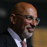Der britische Minister für zwischenstaatliche Beziehungen und Gleichstellungsminister Nadhim Zahawi verlässt die Downing Street