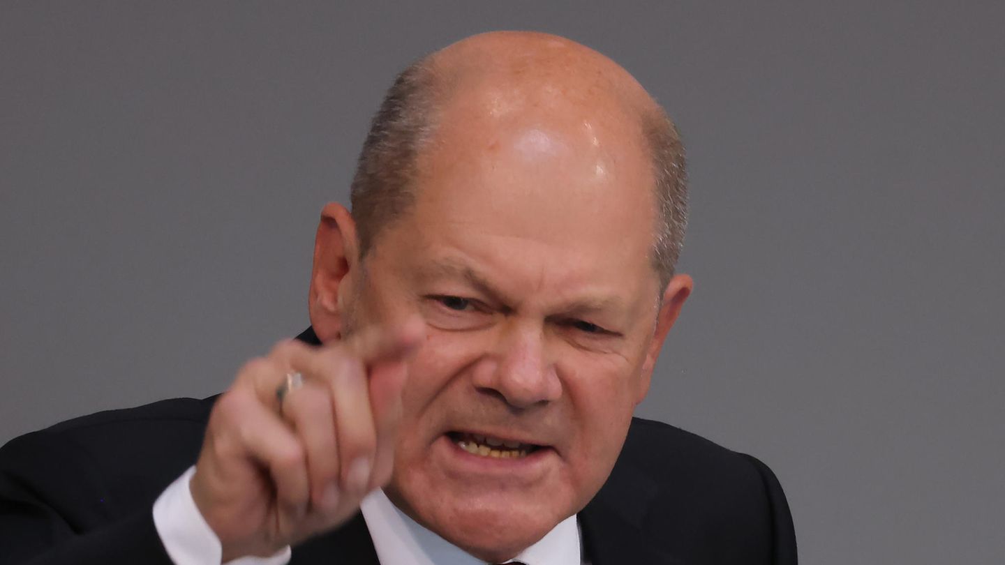 Olaf Scholz counters the Merz attack in the general debate in the