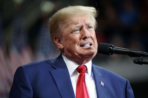 Ex-US-Präsident Donald Trump, hier bei einer Wahlkampfrede vor wenigen Tagen in Wilkes-Barre, Pennsylvania