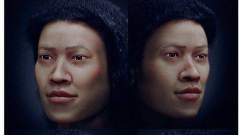Ausgrabung: Gesichtskonstruktion zeigt, wie eine Steinzeitfrau aussah