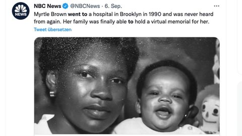 Myrtle Brown verschwand im Alter von 35 Jahren 1990 in Brooklyn
