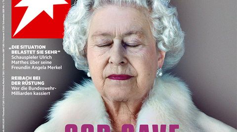 Zum 70. Thronjubiläum widmete der stern Queen Elizabeth II. ein Cover - "God save the queen" - Warum Elizabeth II. zuletzt der letzte Halt in einer verrückten Welt war. Das Stück dazu lesen Sie hier bei stern+