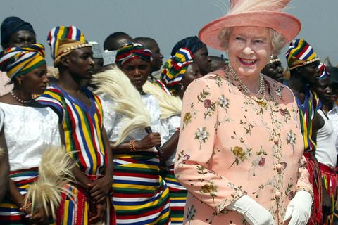 Die Queen 2003 in Nigeria