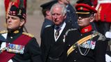 Charles auf dem Weg zur Beerdigung seines Vaters Prinz Philip.