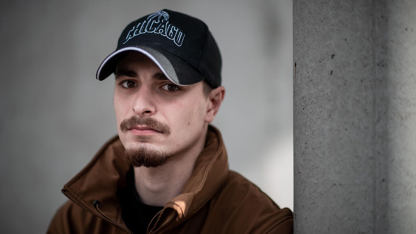 Sascha, in Deutschland behandelter Soldat der Ukraine